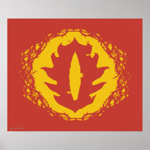 Eye of Sauron Icon Poster