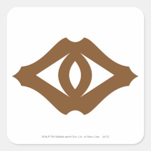 Eye of Sauron Square Sticker