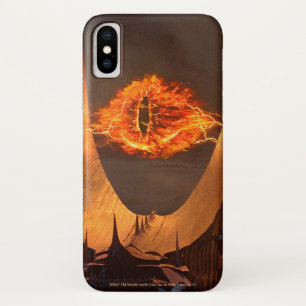 Eye of Sauron tower iPhone X Case