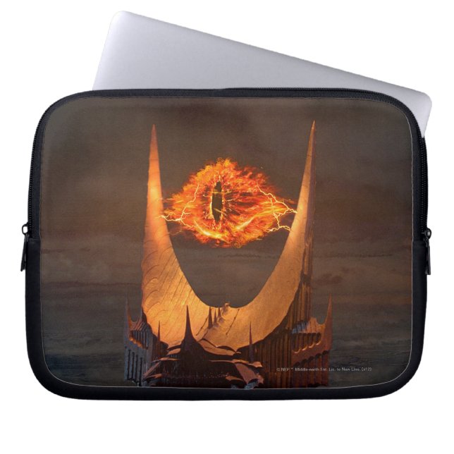 Eye of Sauron tower Laptop Sleeve (Front)