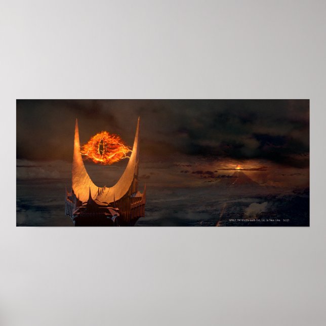 Eye of Sauron tower Poster (Front)