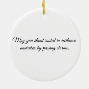 Eye of the Bison – Gaze Collection Ceramic Ornamen Tree Decoration