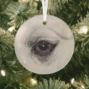 Eye of the Camel – Gaze Collection Glass Tree Decoration