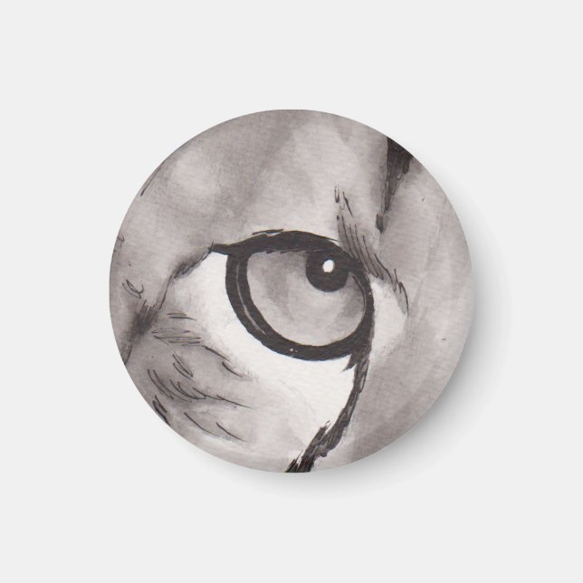 Eye of the Cheetah – Gaze Collection  Magnet (Front)