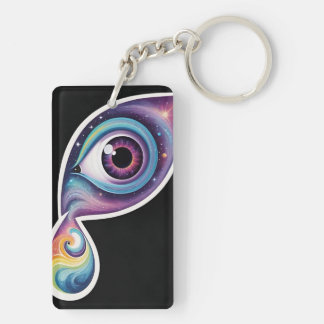 Eye of the Cosmos Acrylic Keychain