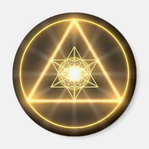 Eye of the Divine Round Magnet