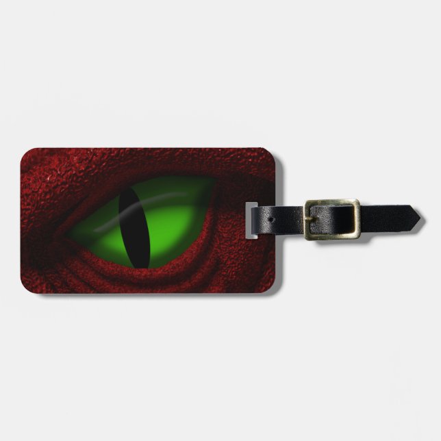 Eye of the Dragon Luggage Tag (Front Horizontal)