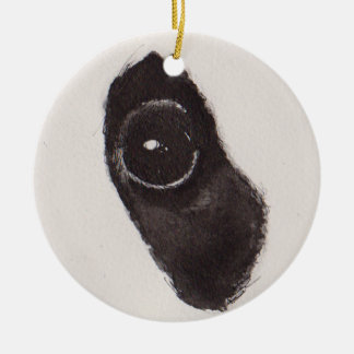 Eye of the Panda – Gaze Collection Ceramic Tree Decoration