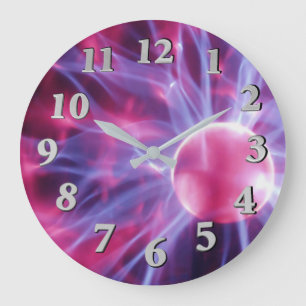 Eye of the Storm 1 Large Clock