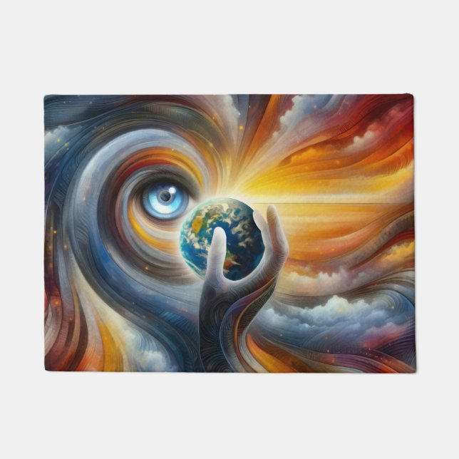 Eye of the Storm Doormat (Front)