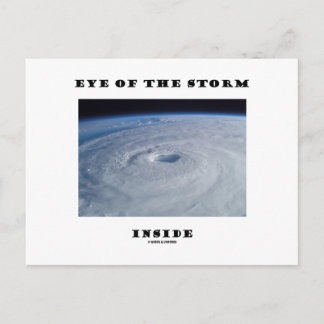 Eye Of The Storm Inside (Hurricane's Eye) Postcard