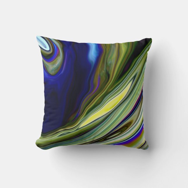 "Eye of the Storm" pillow (Front)