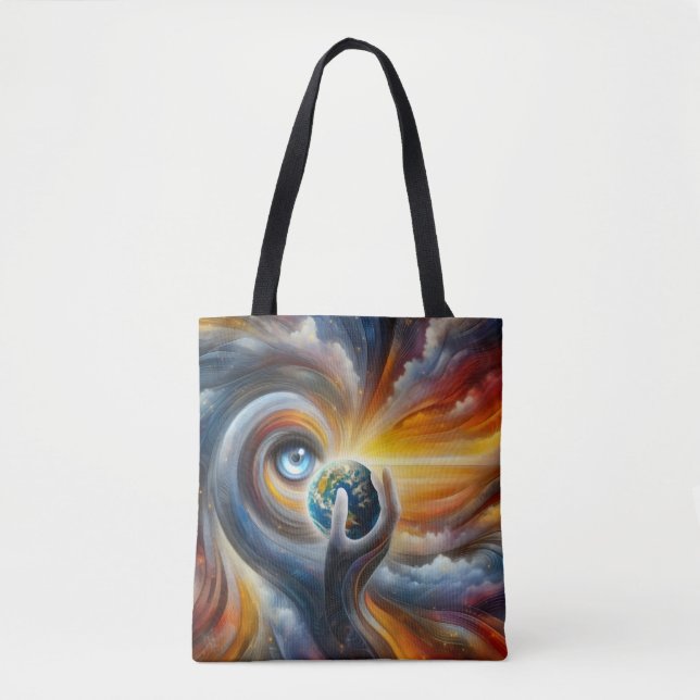 Eye of the Storm Tote Bag (Front)