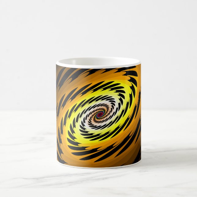 Eye Of The Tiger Fractal Mug (Center)