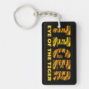 Eye of the Tiger Key Ring