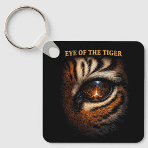 Eye of the Tiger Key Ring