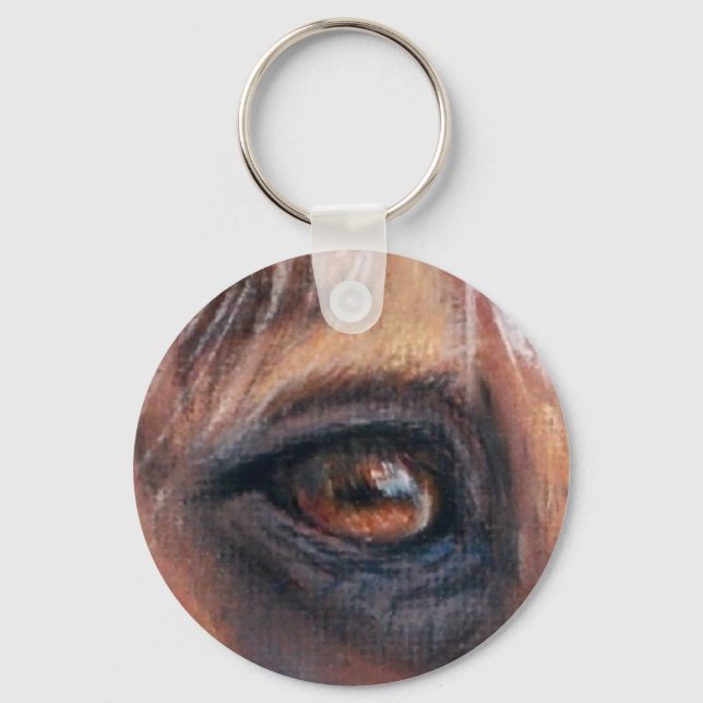 Eye of Tres Key Ring (Front)