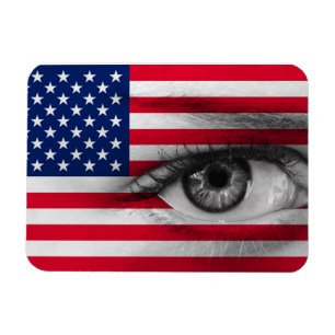 Eye of USA Magnet