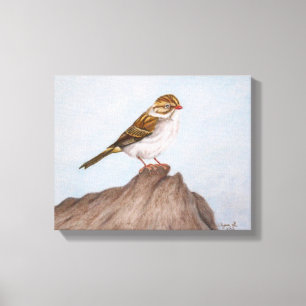 Eye on the Sparrow Wrapped Canvas