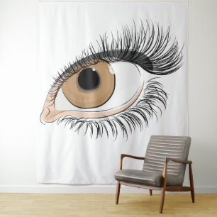 Eye on the Wall Tapestry