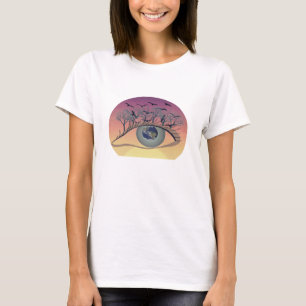 Eye on the World – Nature & Earth Art  T-Shirt