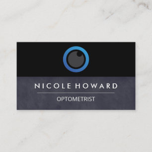 Eye Optometrist Logo Business Card