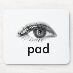 eye pad mouse mat