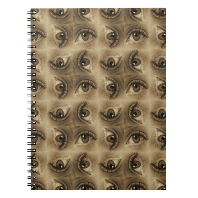 Eye pattern notebook (Front)