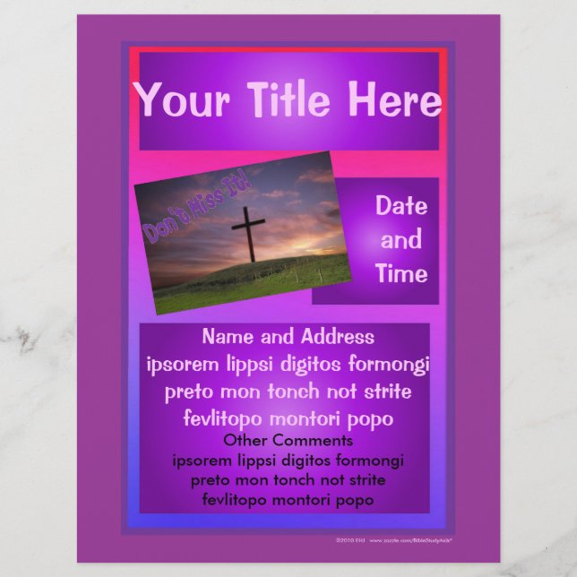 Eye-popping Advertising Flyer (Front)