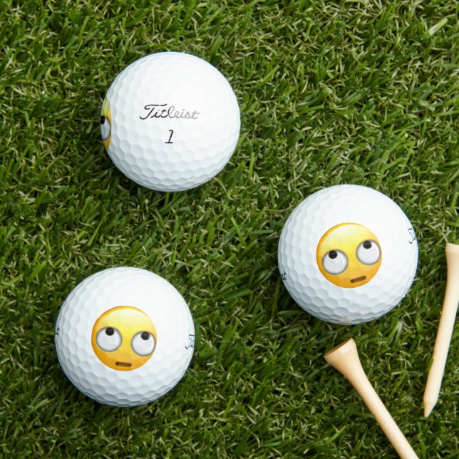 Eye Roll Golf Balls  (Insitu Grass)