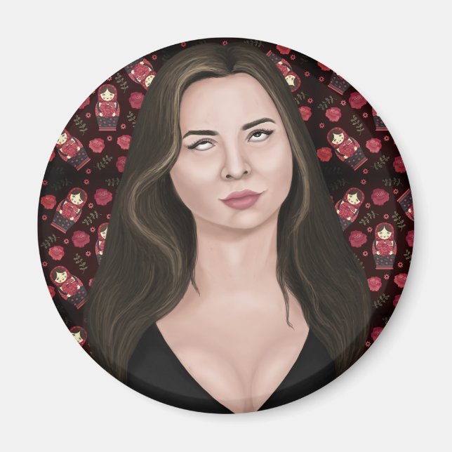 Eye Roll Magnet (Front)