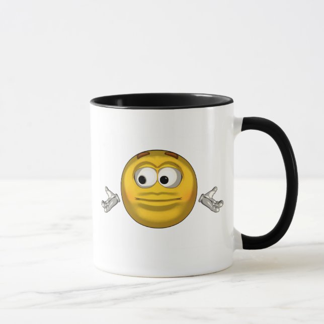 Eye Rolling - toon Mug (Right)