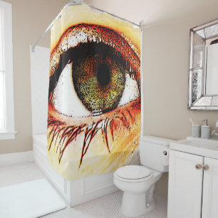 Eye sccn shower curtain