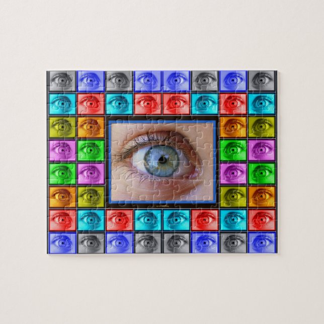 Eye see everything puzzle (Horizontal)