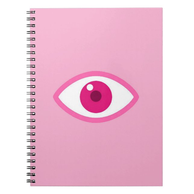 Eye See You Pink Notebook (Front)