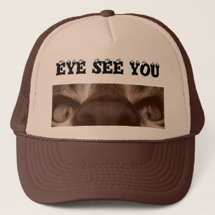 eye see you trucker hat