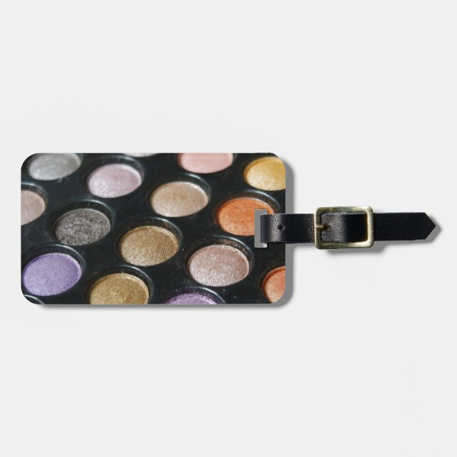 Eye Shadow Luggage Tag (Front Horizontal)