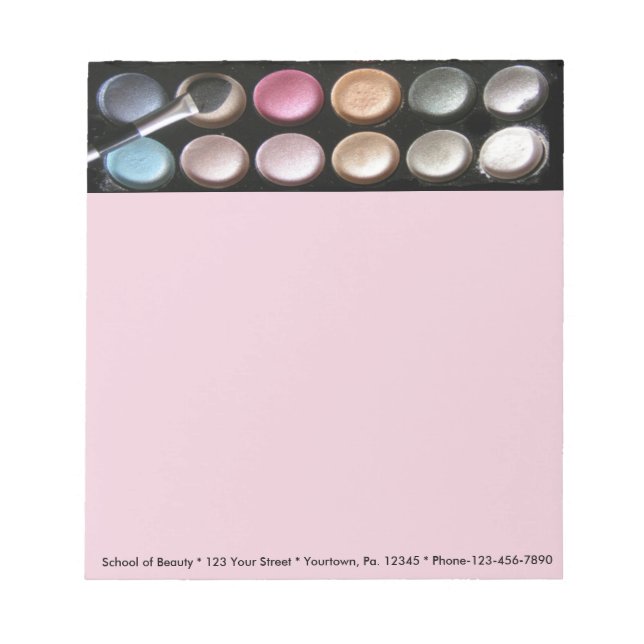Eye Shadow Notepad (Front)