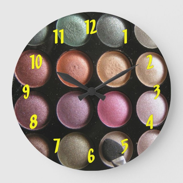 Eye Shadow Wall Clock (Front)