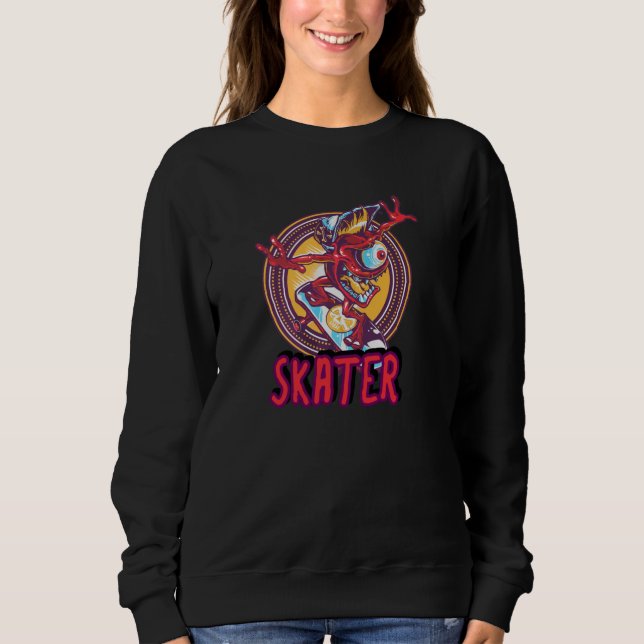 Eye Skater Sweatshirt (Front)