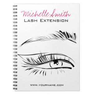 Eye Sketch Mascara Lash Extension Notebook