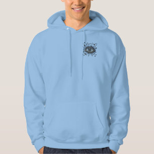 Eye Stars Moon Celestial Nouveau Hoodie