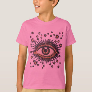 Eye Stars Moon Celestial Nouveau T-Shirt