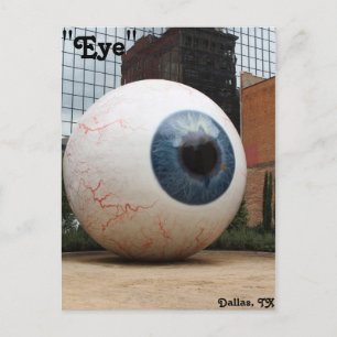 Eye Statue # 3 Postcard