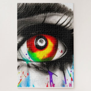 EYE! Striking image. Jigsaw Puzzle