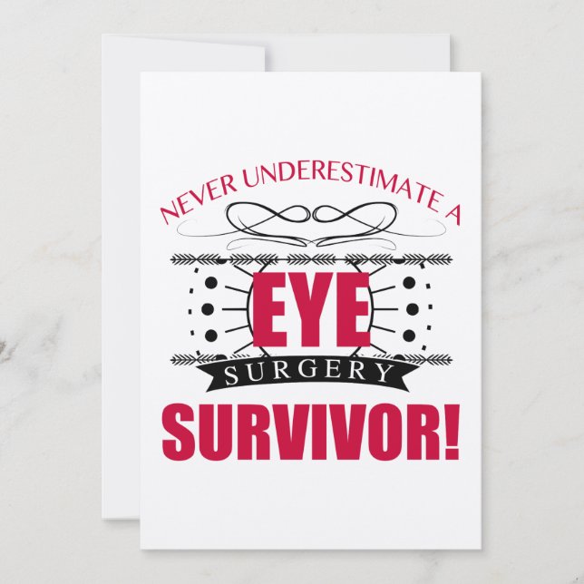 Eye Surgery Survivor (Front)