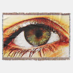 Eye tbcn throw blanket