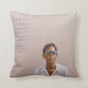 Eye Test 3 Medinipur India Cushion
