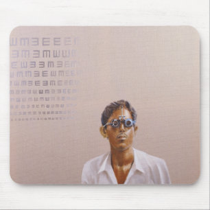 Eye Test 3 Medinipur India Mouse Mat