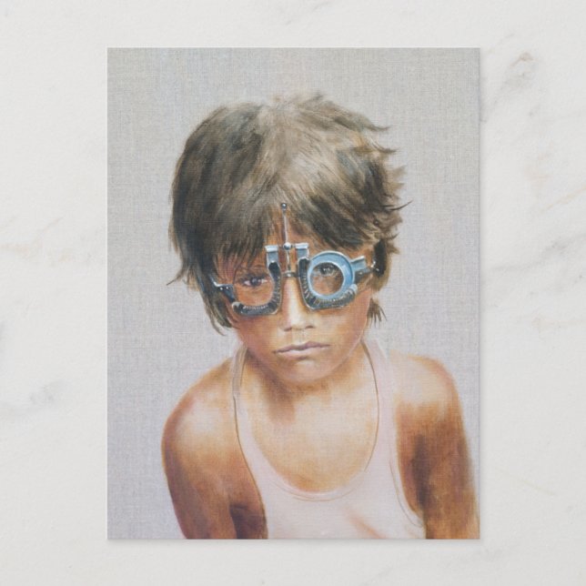 Eye Test at Vivekananda Postcard (Front)